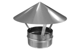 Зонт для дымохода оцинкованная сталь (D100)