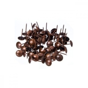 Гвозди мебельные 1,2х20 (кор 100 шт) (бронза)