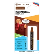 Карандаш мебельный "Добрый реставратор" 6г (блистер), Орех миланский R 3027**
