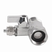 Кран с тройником для системы очистки воды