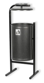 Урна 21л Космос (серебро)