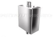 Бак на трубу 115×55×1000; AISI 430 0.80 (квадратный)