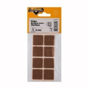 Пункт фетровый самоклеющийся 25*25  (темный 8 шт)