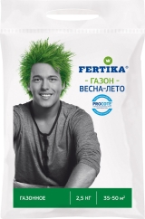 Удобрение Фертика Газонное 2,5кг(д/питания,д/густоты) (Весна-Лето)
