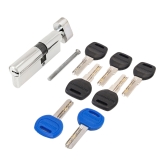 Цилиндровый механизм АЛЛЮР DL-02 90 (30 верт.х10х50) СР перекод. 5+2 перф./кл.