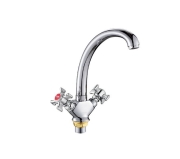 Смеситель Potato д/кухни Р5962 силумин с гайкой**