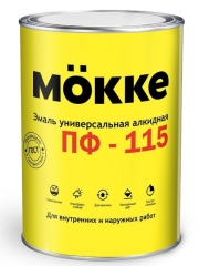 Эмаль алкидная ПФ-115 MӦKKE желтый (0,8 кг) (1кор 14шт)