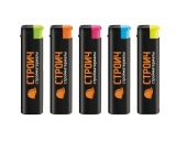 Зажигалка прорезиненная турбопламя СТРОИЧ