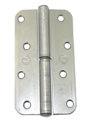 Петля накладная ПН1 длина 130мм, оцинкованая, правая