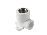 Угольник PP-R с креплением внутренняя резьба 20 мм х1/2"