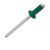 Заклёпки алюминий/сталь 4,8х12мм RAL6005 (зеленый мох) (50 шт)