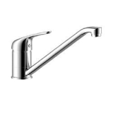 Смеситель Rossinka д/кухни Y40-21 одноручный поворот излив, хром L-220*