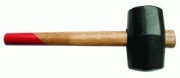 Киянка резиновая деревянная рукоятка 450г 