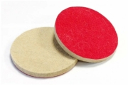 Круг полировальный под липучку из натурального войлока 125х9мм *М*