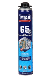Пена монтажная Титан 65 профессиональная 750мл ЗИМА