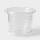 Горшок для орхидеи 2л прозрачный с поддоном