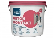Грунтовка Bergauf Praktik бетон-контакт сцепляющая для наружных и внутренних работ (14 кг)
