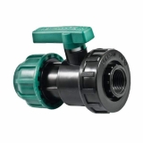 Кран 32ммх3/4" внутренняя резьба, компрессионный, для ПЭ труб