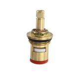 Кран-букса Ammore 1/2",  20 шлицов, 180° с резьбой, A100