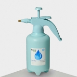 Опрыскиватель помповый, стальной наконечник, 1л, голубой