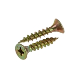 Саморез по дереву 19х3,5 мм желтый цинк(1 кг)