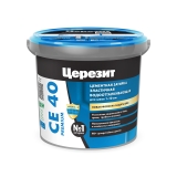 Затирка Церезит для швов СЕ40  белый 2 кг