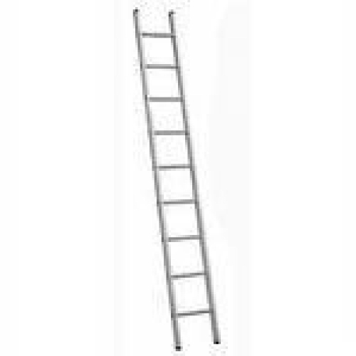 Лестница односекционная алюминиевая 12 ступеней