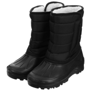 Сапоги мужские комбинированные на липучке (зима до -25°) черные р.43