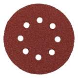Круг абразивный на ворсовой основе под липучку, перфорированный 125мм P120 (5шт)