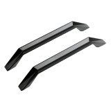 Ручка-скоба мебельная StahlBuro A109-128 (2 шт) BL (мат.черный)