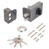 Замок накладной АЛЛЮР ЗН 1-3А