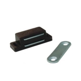 Магнитная Защелка мебельная усиленная 74х15 (коричневый)