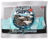 Средство от грызунов брикет тесто-сырный (200 гр)