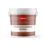 Эмаль для пола быстросохнущая MӦKKE красно-коричневая (0,8 кг) (1кор 6шт)