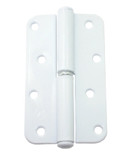 Петля накладная ПН1 длина 110мм, с полимерным покрытием, правая