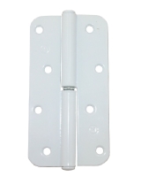 Петля накладная ПН1 длина 130мм, с полимерным покрытием, правая