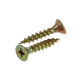 Саморез по дереву 32х3,5 мм желтый цинк(1 кг)"