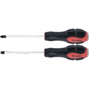 Набор ударных отверток 2 шт, PH2х100, SL6х100 CrV