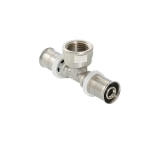 Тройник-пресс Valtec 16х1/2" Гайка х16 