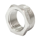 Футорка латунная наружная/внутренняя резьба 1 1/2" х 1 1/4"