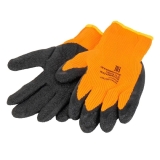 Перчатки акриловые утепленные -20° с латексным обливом