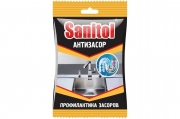 Средство для прочистки канализационных труб Антизасор 90г SANITOL/24шт