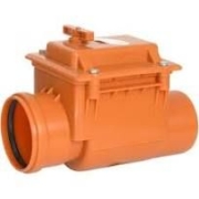 Обратный клапан 110 д/наружней канализации*