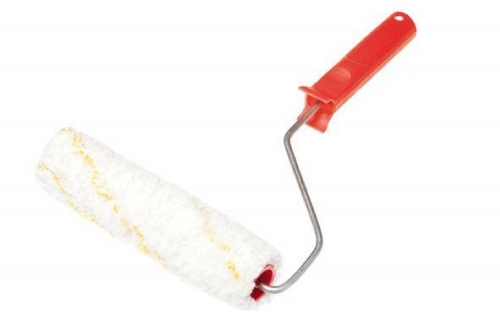 Валик полиэстр "Микрофибра" 140мм с рукояткой