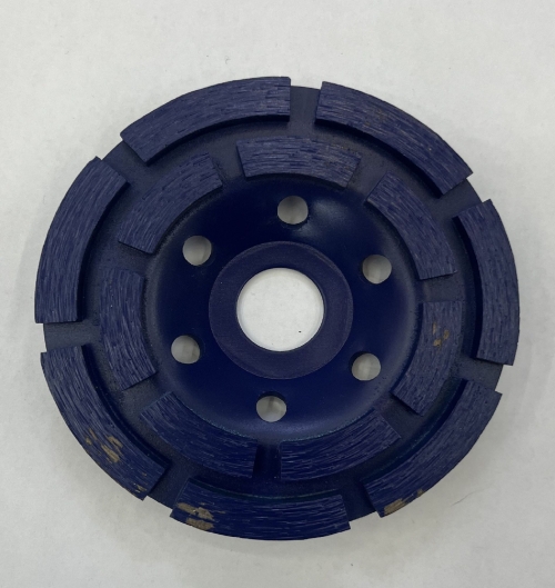 Круг чашечный алмазный шлифовальный двурядный 125мм