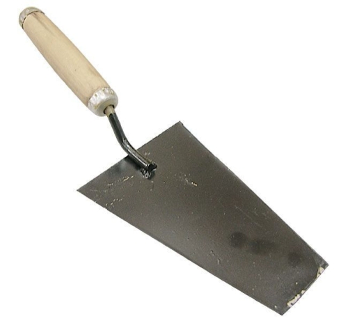 Кельма плиточника с деревянной ручкой