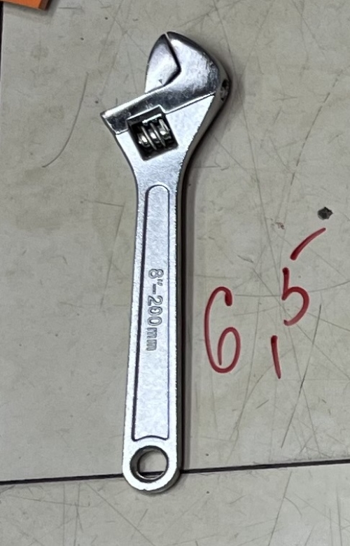 Ключ разводной углеродистая сталь 200мм