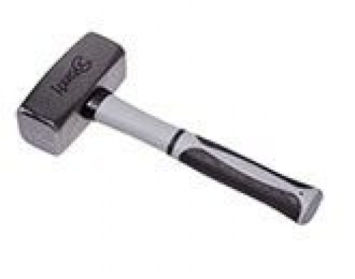 Кувалда кованая фиберглассовая рукоятка вес 1000г длина рукоятки 220мм (Hardax)