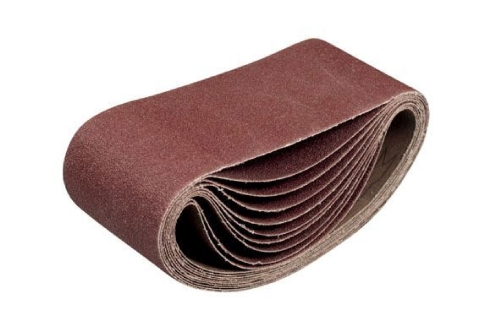 Лента абразивная на тканевой основе Р80, 75 х 457 мм, 3 шт. (Hardaх) (уп.)