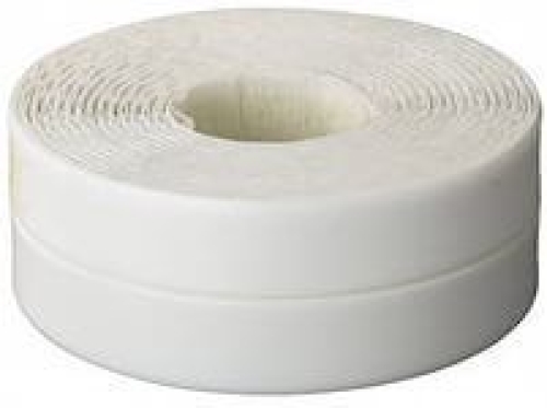 Лента-бордюр для раковин и ванн белая 30мм х 30мм х 3м